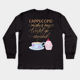 Coffee love Kids Long Sleeve T-Shirt